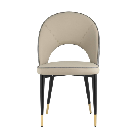 Стул Сохо экокожа серый