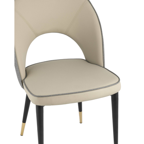 Стул Сохо экокожа серый