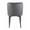 Стул Ститч серый ножки велюр
