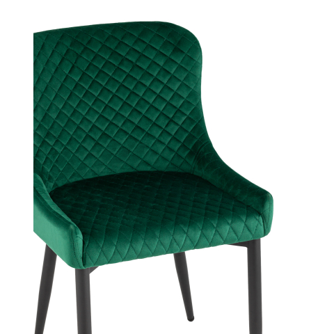 Стул Ститч велюр изумрудный