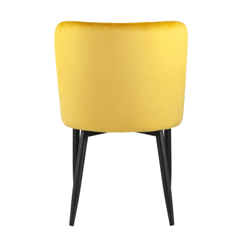 Стул Ститч велюр оранжевый