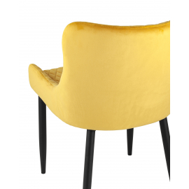 Стул Ститч велюр оранжевый