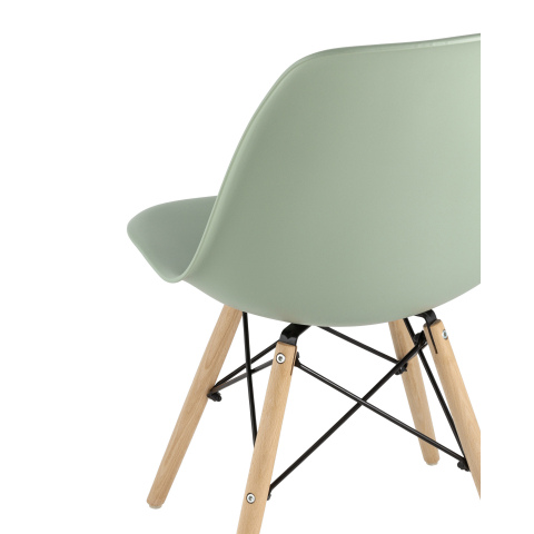 Стул Style DSW серо-зеленый