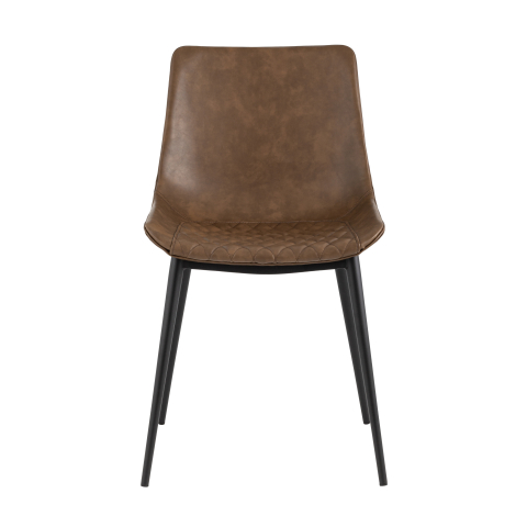 Стул TEXAS экокожа коричневый