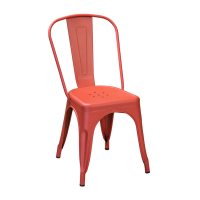 Стул Tolix style Коралловый красный