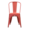 Стул Tolix style Коралловый красный