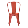 Стул Tolix style Коралловый красный