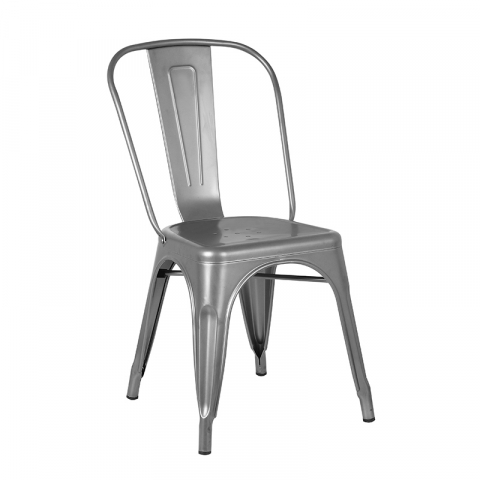 Стул Tolix style Серый Antique