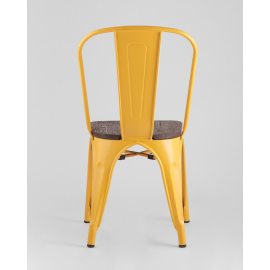 Стул Tolix style wood желтый