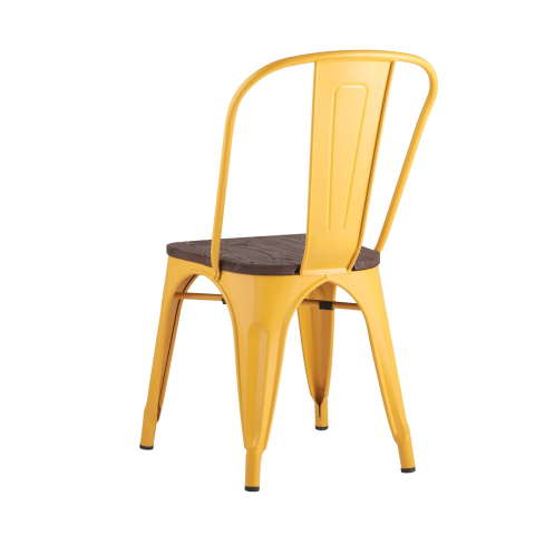 Стул TOLIX WOOD желтый