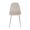 Стул Валенсия SN велюр бежевый хромированные ножки