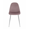 Стул Валенсия SN велюр розовый хромированные ножки