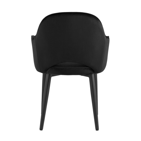 Стул Венера диамант велюр черный