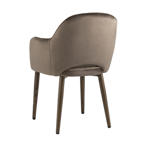 Стул Венера диамант велюр коричневый