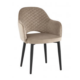 Стул Венера диамант велюр шампань