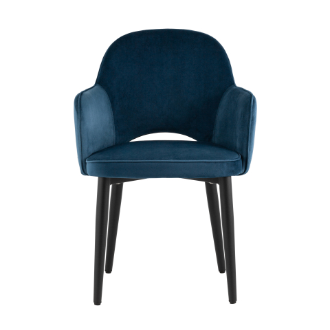 Стул Венера велюр сине-зеленый