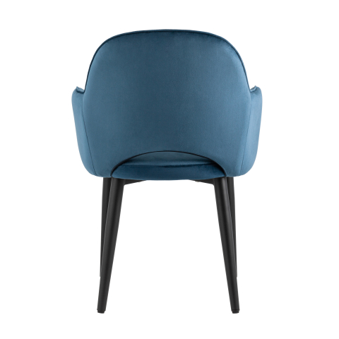 Стул Венера велюр сине-зеленый