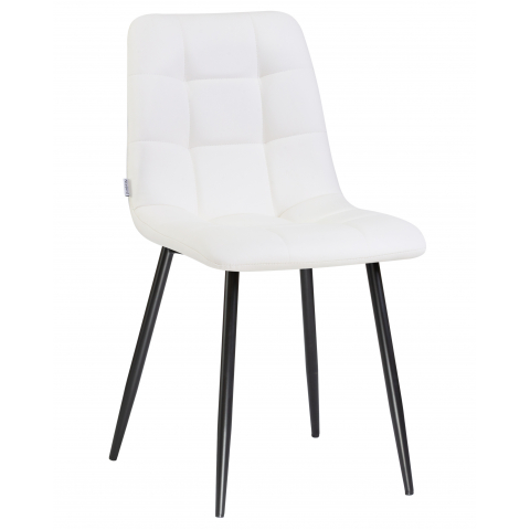 Стул Алекс белый/черный