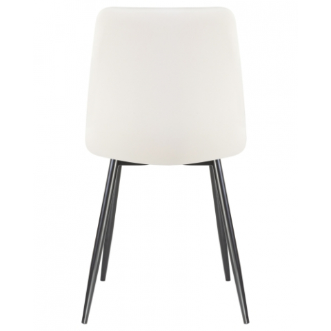 Стул Алекс белый/черный