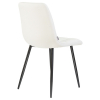 Стул Алекс белый/черный