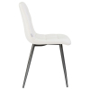 Стул Алекс белый/черный