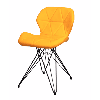 Стул Баттерфляй W желтый