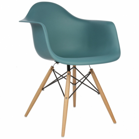 Стул EAMES DAW бирюзовый