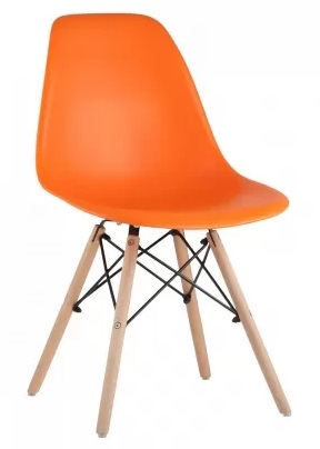 Стул Eames DSW оранжевый