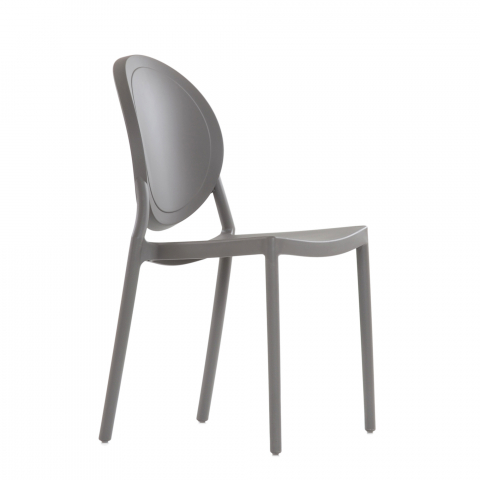 Стул Louis бежево-серый