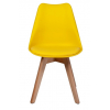Стул Роберт желтый с мягким сиденьем