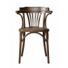Венский стул Роза цвет орех 313 с подлокотниками