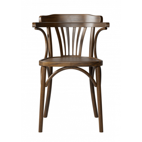 Венский стул Роза цвет орех 313 с подлокотниками