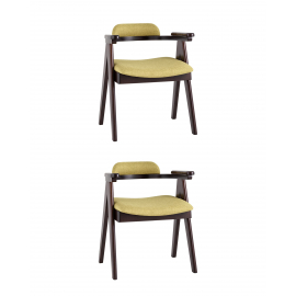 Стул обеденный OLAV оливковый 2 шт.