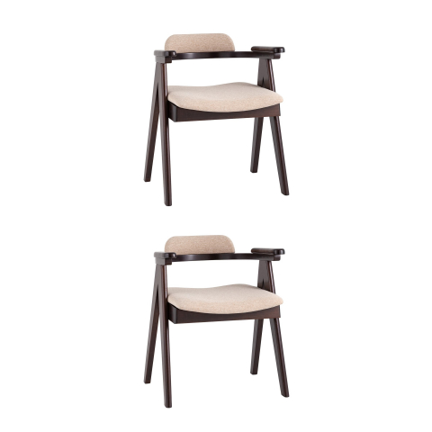 Стул обеденный OLAV бежевый 2 шт.
