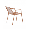 Металлический стул Зевс темно-коралловый