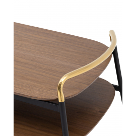 Журнальный столик Нолан 120*60 темное дерево