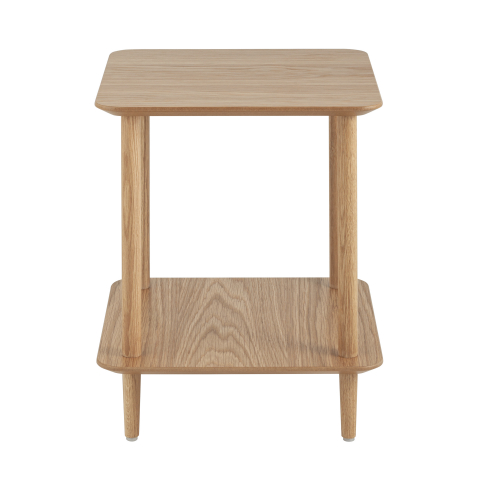 Журнальный столик Stiff 40*40 светлое дерево