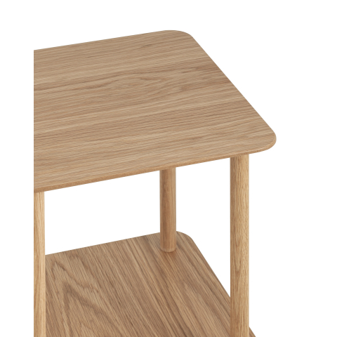 Журнальный столик Stiff 40*40 светлое дерево